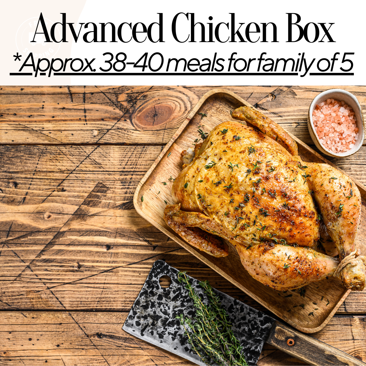 PRE-ORDER Pasture Raised Chicken Box